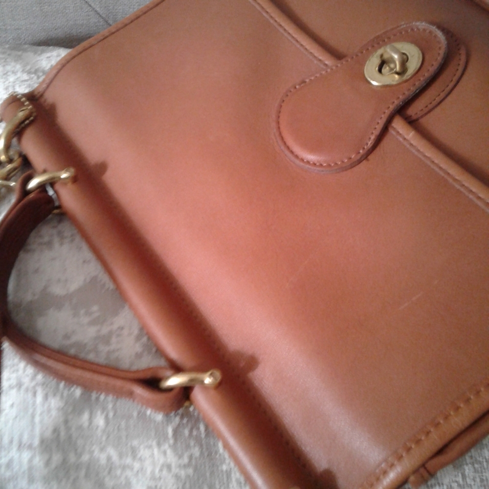Coach Vintage Glove Tanned Leather Willis 9927 USA - Picture 4 of 16